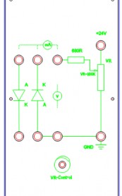 Hình 1 15 Sơ đồ lắp ráp lấy đặc tính đi ốt Mạch thí nghiệm tính dẫn 6