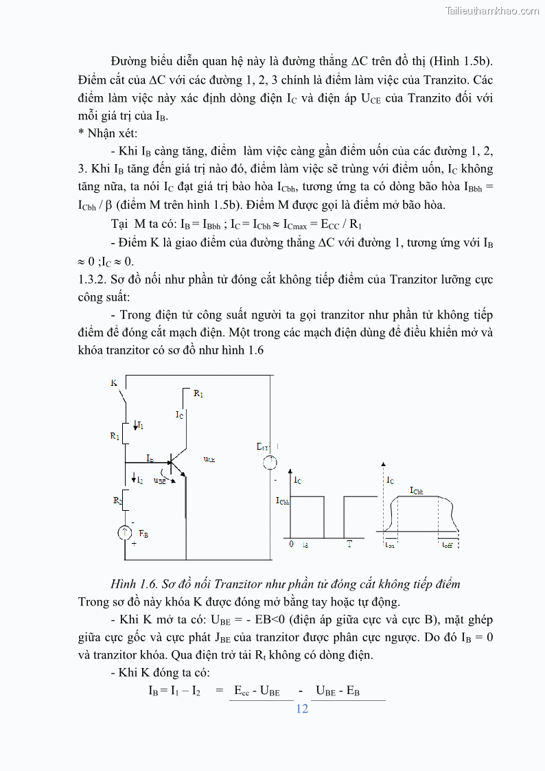 Giáo trình Điện tử công suất Nghề Kỹ thuật máy lạnh và điều hòa không khí - Cao đẳng - Trường Cao đẳng nghề Đồng Tháp - 2 Trang 14