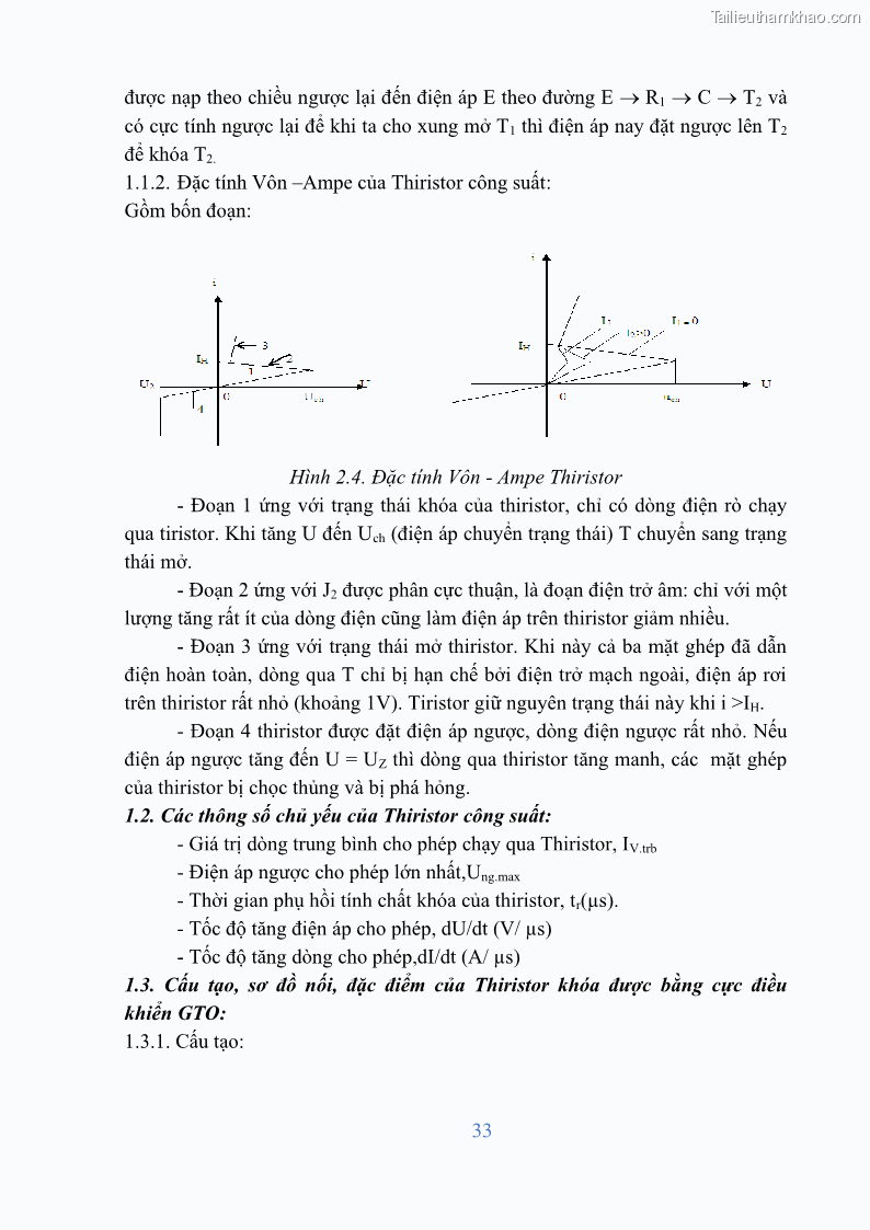 Giáo trình Điện tử công suất Nghề Kỹ thuật máy lạnh và điều hòa không khí - Cao đẳng - Trường Cao đẳng nghề Đồng Tháp - 3 Trang 35