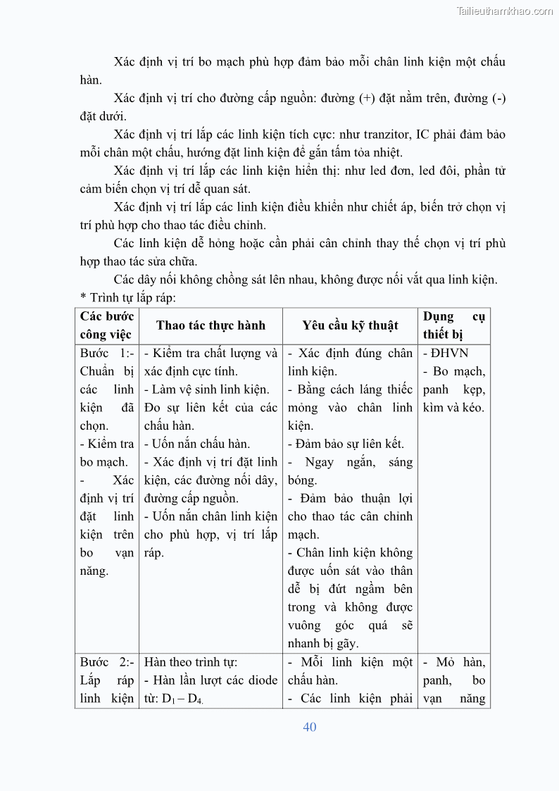 Giáo trình Điện tử công suất Nghề Kỹ thuật máy lạnh và điều hòa không khí - Cao đẳng - Trường Cao đẳng nghề Đồng Tháp - 4 Trang 42