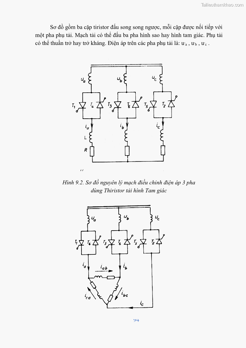 Giáo trình Điện tử công suất Nghề Kỹ thuật máy lạnh và điều hòa không khí - Cao đẳng - Trường Cao đẳng nghề Đồng Tháp - 8 Trang 96