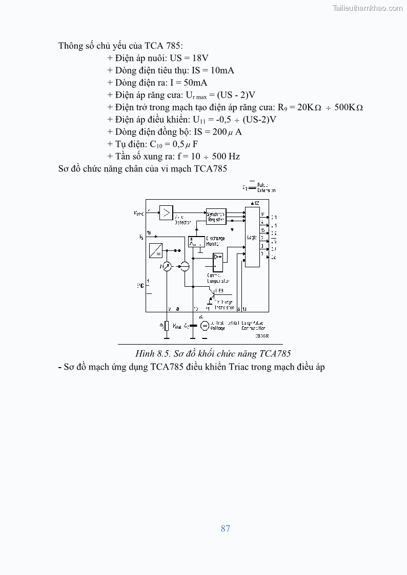Giáo trình Điện tử công suất Nghề Kỹ thuật máy lạnh và điều hòa không khí - Cao đẳng - Trường Cao đẳng nghề Đồng Tháp - 8 Trang 89