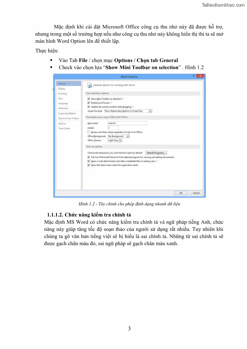 Giáo trình Tin học văn phòng Nghề Công nghệ thông tin - Cao đẳng - Trường Cao đẳng Cộng đồng Đồng Tháp - 1 Trang 10