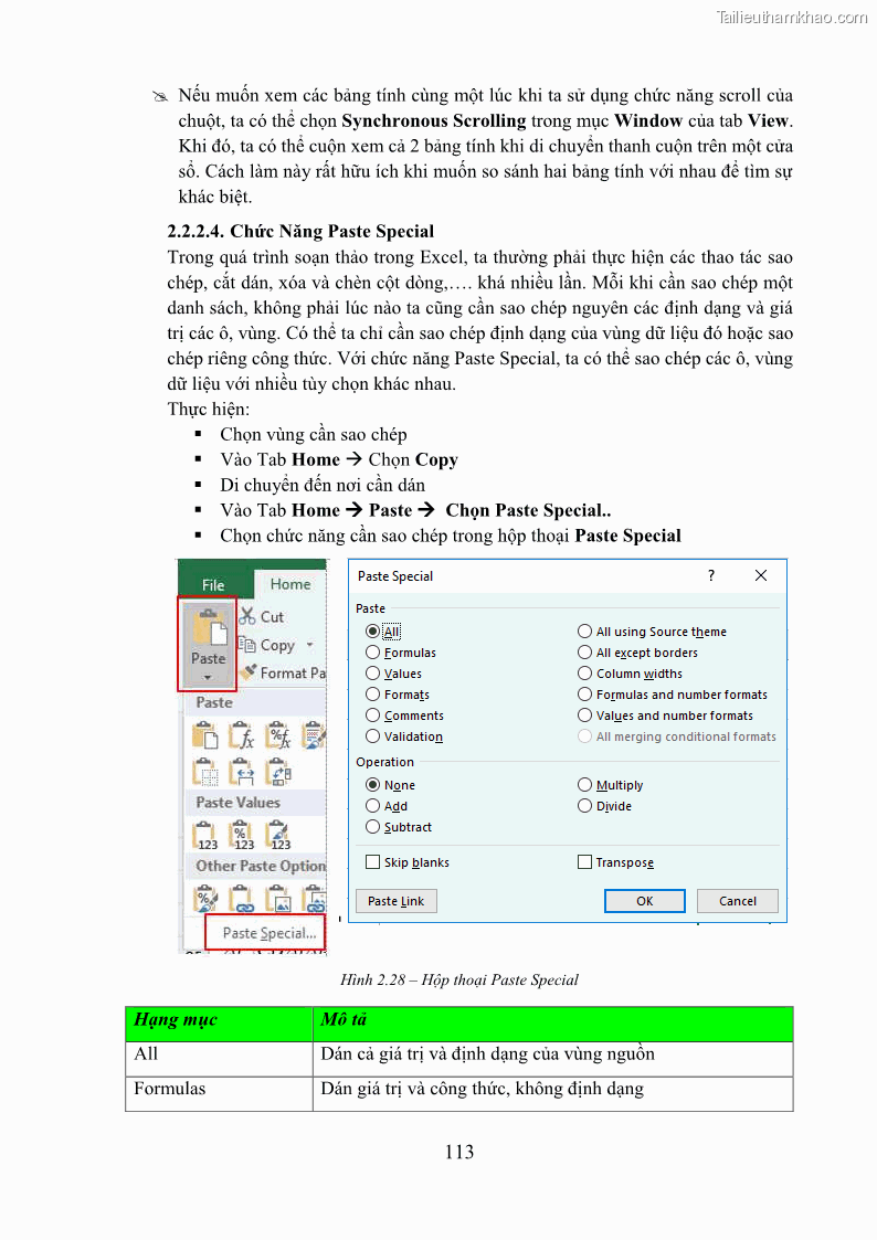 Giáo trình Tin học văn phòng Nghề Công nghệ thông tin - Cao đẳng - Trường Cao đẳng Cộng đồng Đồng Tháp - 10 Trang 120