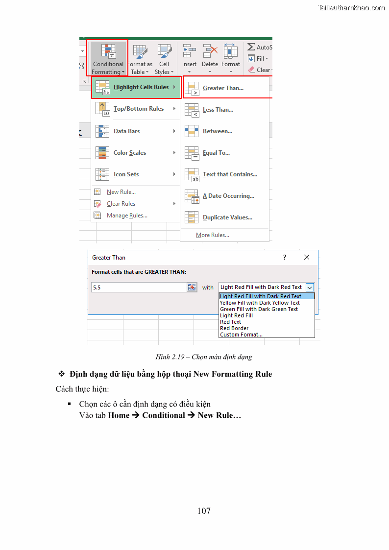 Giáo trình Tin học văn phòng Nghề Công nghệ thông tin - Cao đẳng - Trường Cao đẳng Cộng đồng Đồng Tháp - 10 Trang 114