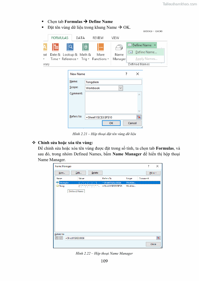 Giáo trình Tin học văn phòng Nghề Công nghệ thông tin - Cao đẳng - Trường Cao đẳng Cộng đồng Đồng Tháp - 10 Trang 116
