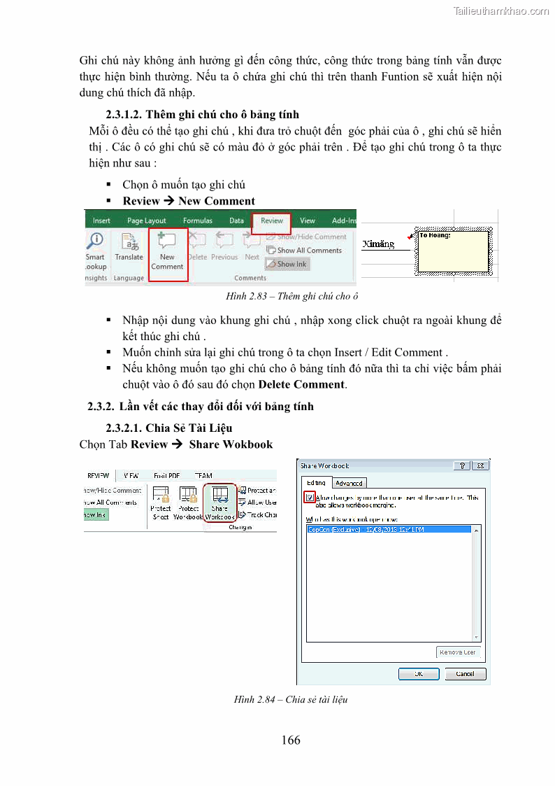 Giáo trình Tin học văn phòng Nghề Công nghệ thông tin - Cao đẳng - Trường Cao đẳng Cộng đồng Đồng Tháp - 15 Trang 173