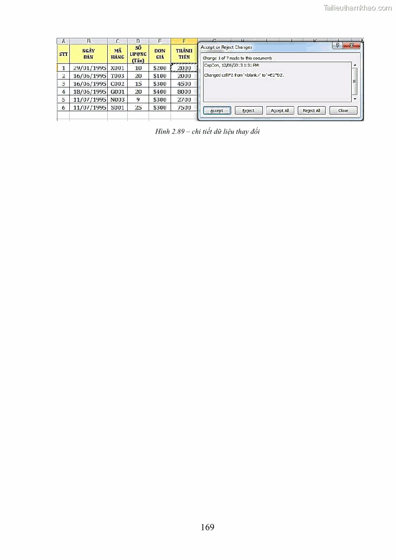 Giáo trình Tin học văn phòng Nghề Công nghệ thông tin - Cao đẳng - Trường Cao đẳng Cộng đồng Đồng Tháp - 15 Trang 176