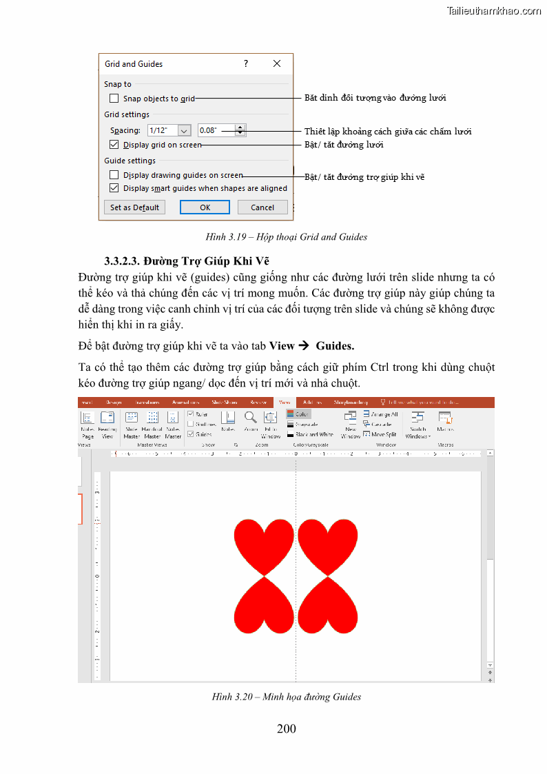Giáo trình Tin học văn phòng Nghề Công nghệ thông tin - Cao đẳng - Trường Cao đẳng Cộng đồng Đồng Tháp - 18 Trang 207