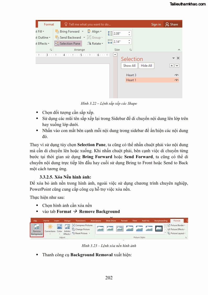 Giáo trình Tin học văn phòng Nghề Công nghệ thông tin - Cao đẳng - Trường Cao đẳng Cộng đồng Đồng Tháp - 18 Trang 209