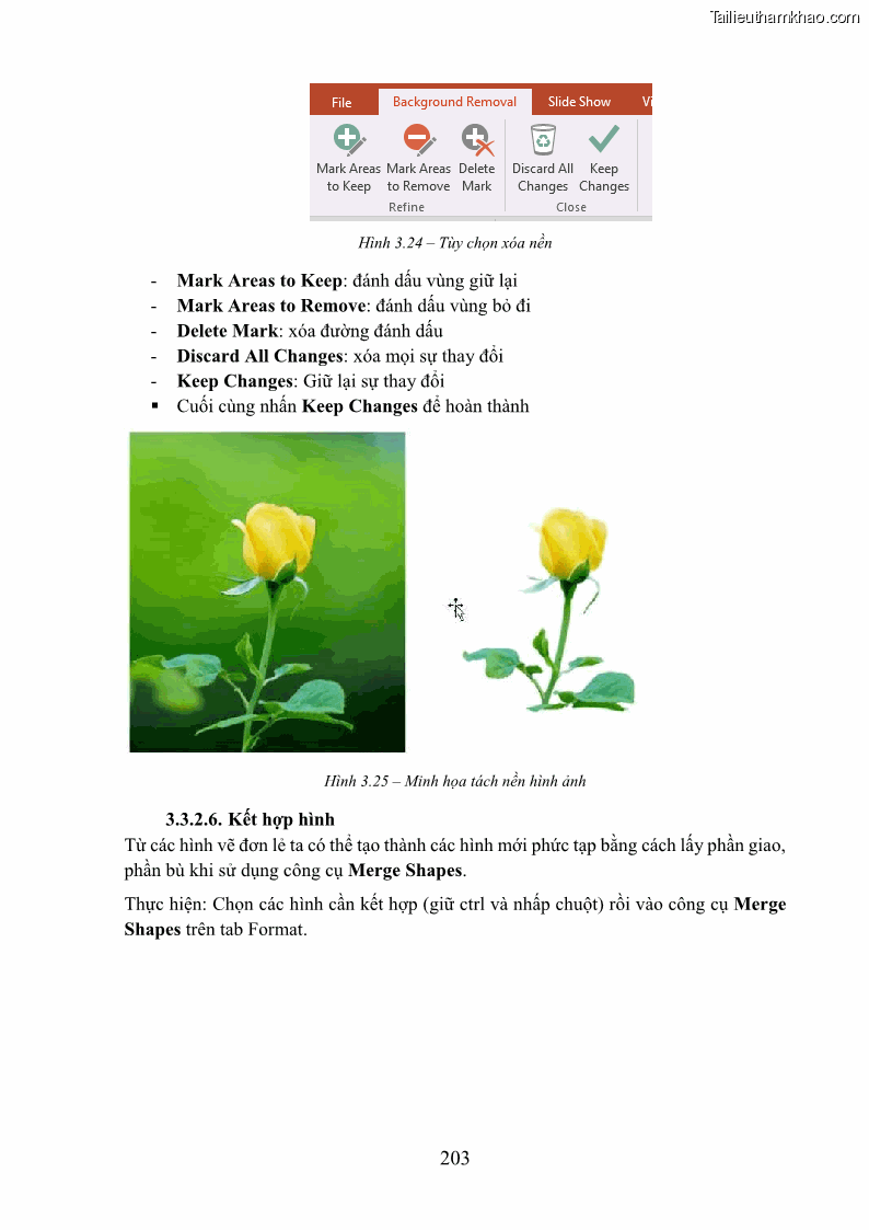 Giáo trình Tin học văn phòng Nghề Công nghệ thông tin - Cao đẳng - Trường Cao đẳng Cộng đồng Đồng Tháp - 18 Trang 210