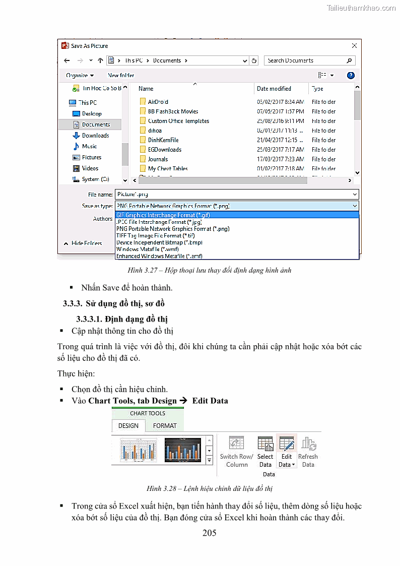 Giáo trình Tin học văn phòng Nghề Công nghệ thông tin - Cao đẳng - Trường Cao đẳng Cộng đồng Đồng Tháp - 18 Trang 212