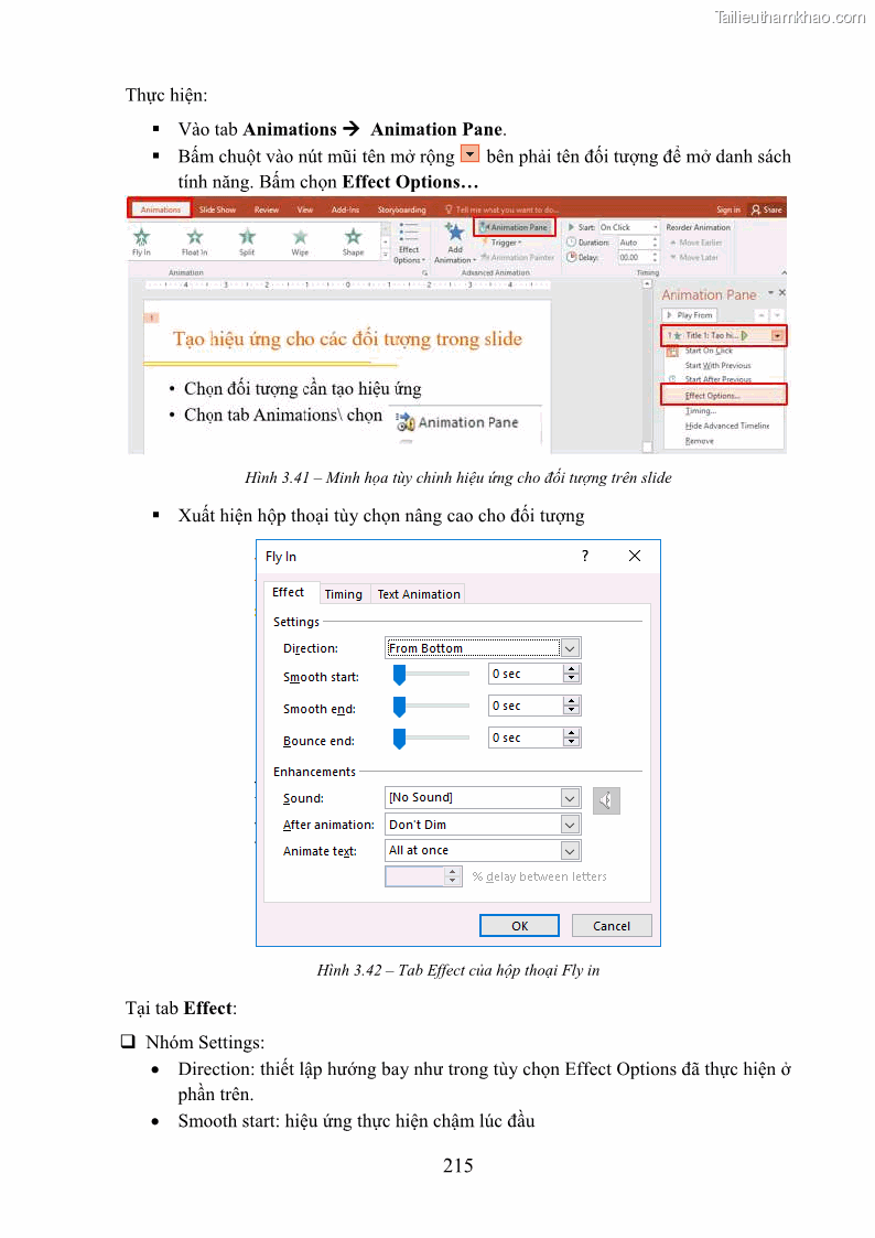 Giáo trình Tin học văn phòng Nghề Công nghệ thông tin - Cao đẳng - Trường Cao đẳng Cộng đồng Đồng Tháp - 19 Trang 222