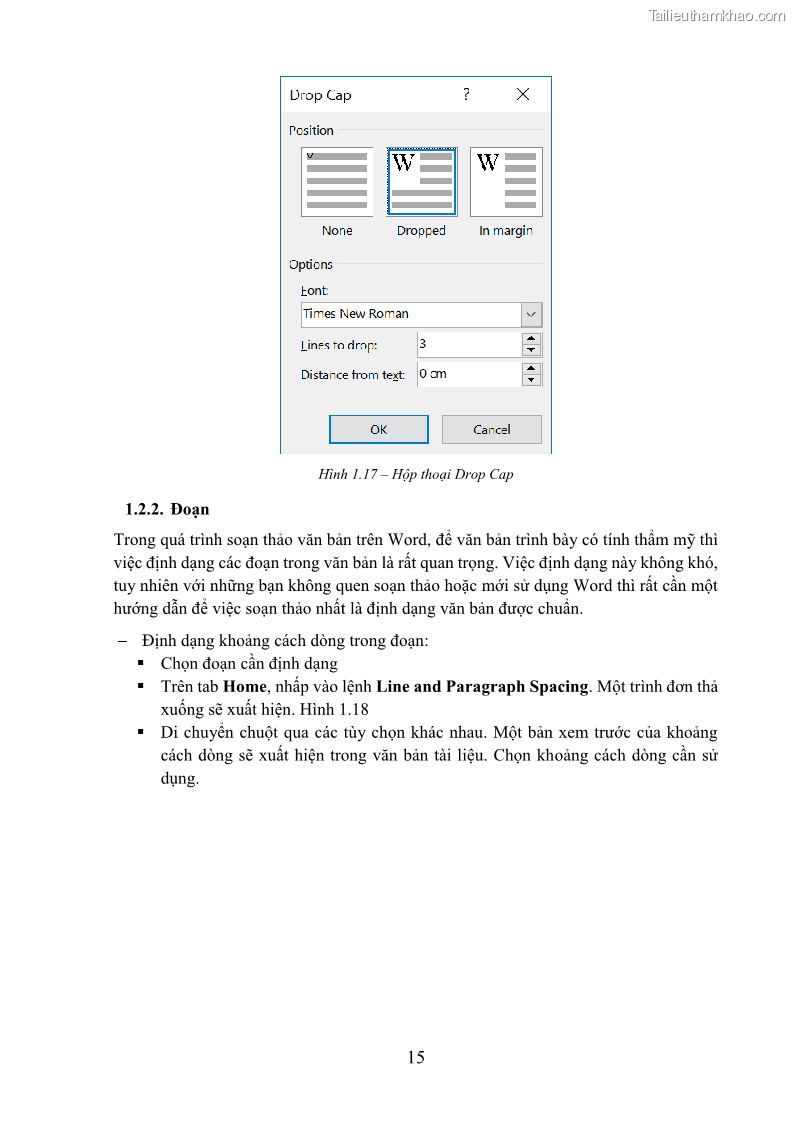 Giáo trình Tin học văn phòng Nghề Công nghệ thông tin - Cao đẳng - Trường Cao đẳng Cộng đồng Đồng Tháp - 2 Trang 22