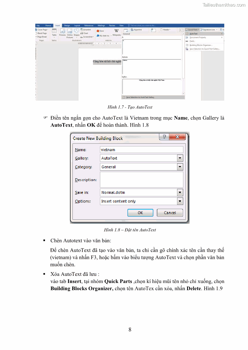Giáo trình Tin học văn phòng Nghề Công nghệ thông tin - Cao đẳng - Trường Cao đẳng Cộng đồng Đồng Tháp - 2 Trang 15
