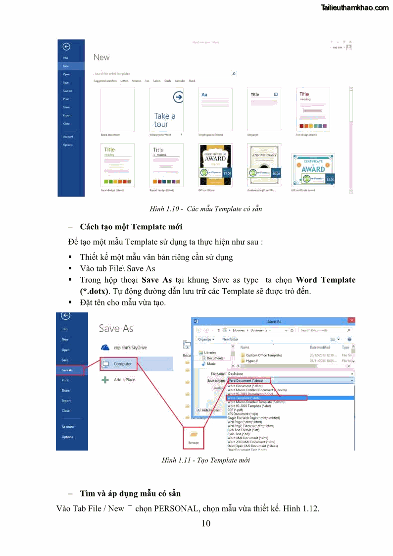 Giáo trình Tin học văn phòng Nghề Công nghệ thông tin - Cao đẳng - Trường Cao đẳng Cộng đồng Đồng Tháp - 2 Trang 17