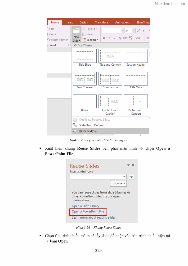 Giáo trình Tin học văn phòng Nghề Công nghệ thông tin - Cao đẳng - Trường Cao đẳng Cộng đồng Đồng Tháp - 20 Trang 232