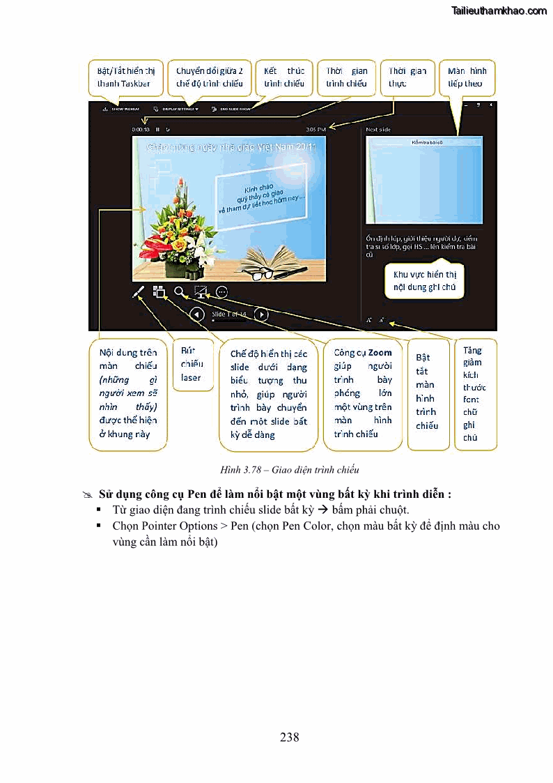 Giáo trình Tin học văn phòng Nghề Công nghệ thông tin - Cao đẳng - Trường Cao đẳng Cộng đồng Đồng Tháp - 21 Trang 245