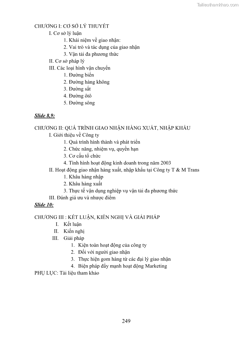 Giáo trình Tin học văn phòng Nghề Công nghệ thông tin - Cao đẳng - Trường Cao đẳng Cộng đồng Đồng Tháp - 22 Trang 256