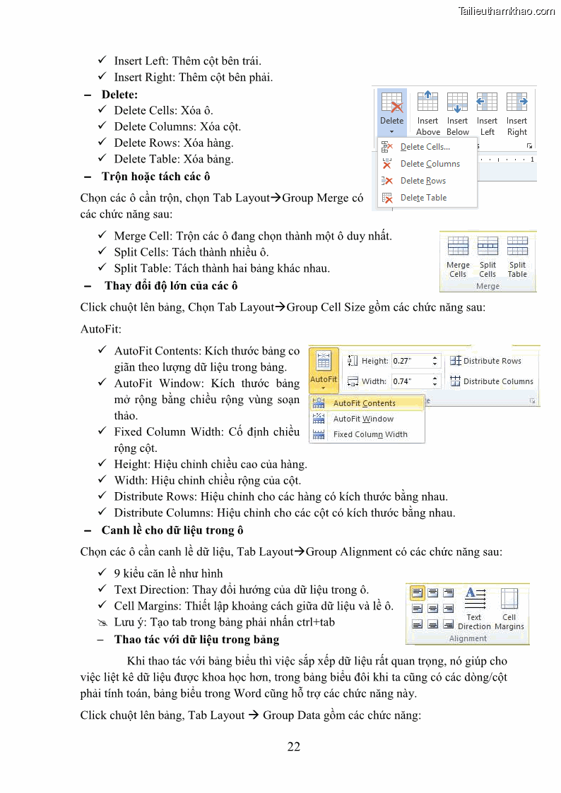 Giáo trình Tin học văn phòng Nghề Công nghệ thông tin - Cao đẳng - Trường Cao đẳng Cộng đồng Đồng Tháp - 3 Trang 29