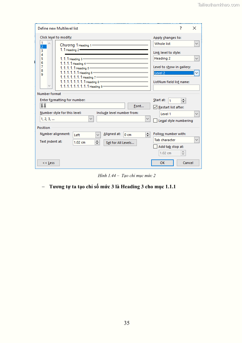 Giáo trình Tin học văn phòng Nghề Công nghệ thông tin - Cao đẳng - Trường Cao đẳng Cộng đồng Đồng Tháp - 4 Trang 42