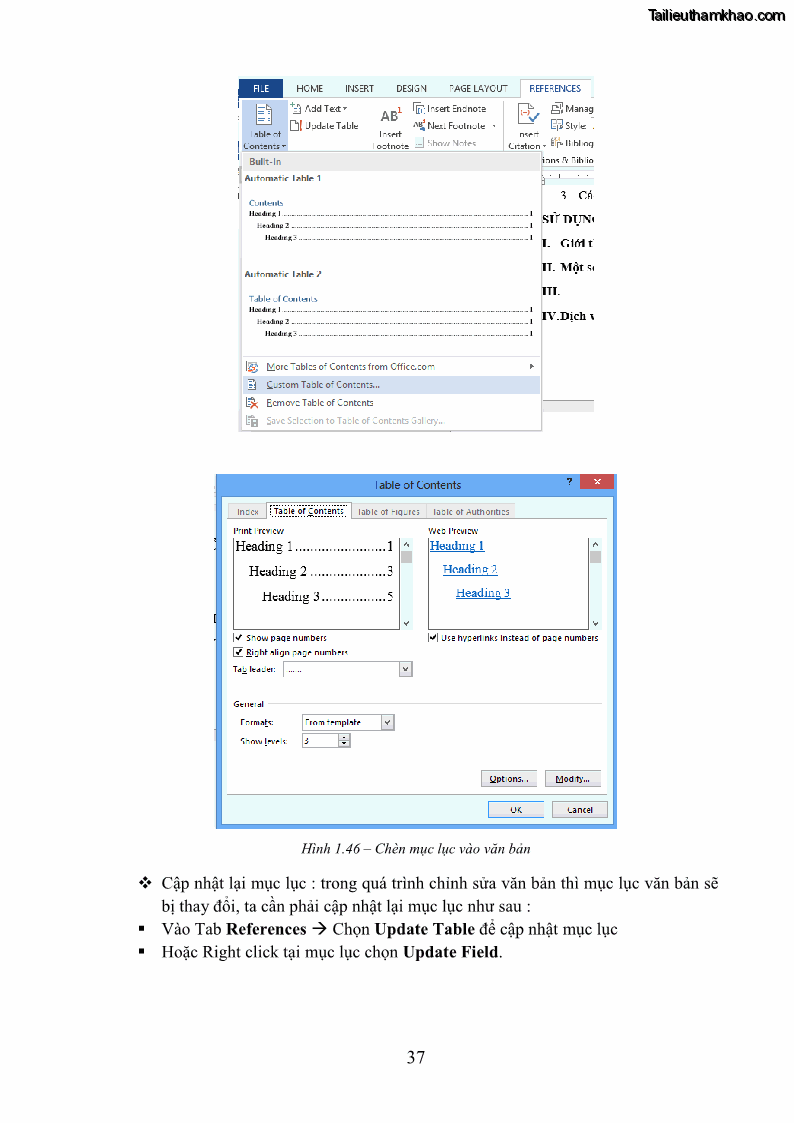 Giáo trình Tin học văn phòng Nghề Công nghệ thông tin - Cao đẳng - Trường Cao đẳng Cộng đồng Đồng Tháp - 4 Trang 44