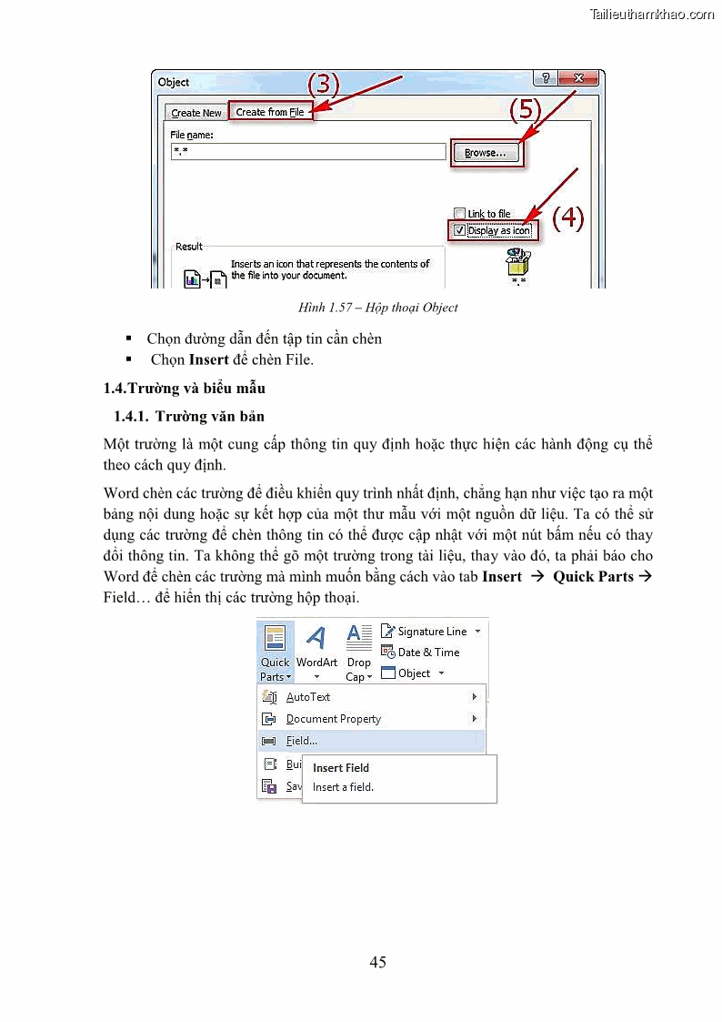 Giáo trình Tin học văn phòng Nghề Công nghệ thông tin - Cao đẳng - Trường Cao đẳng Cộng đồng Đồng Tháp - 5 Trang 52