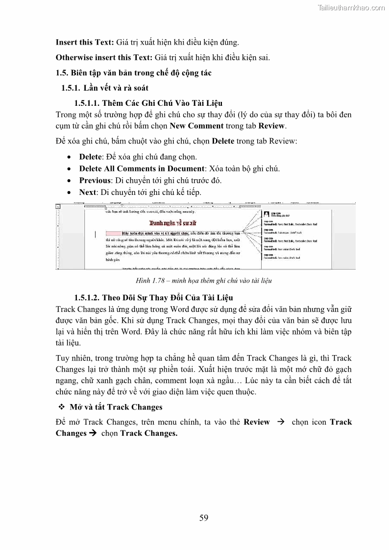 Giáo trình Tin học văn phòng Nghề Công nghệ thông tin - Cao đẳng - Trường Cao đẳng Cộng đồng Đồng Tháp - 6 Trang 66