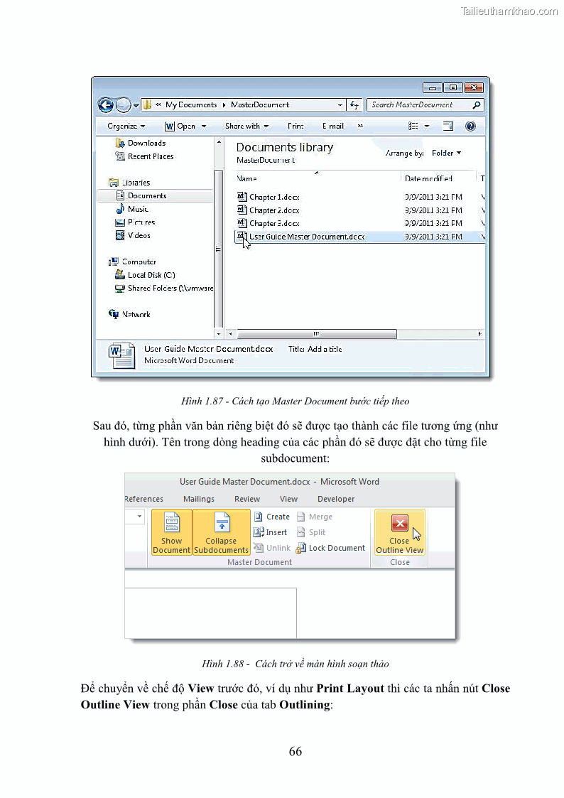 Giáo trình Tin học văn phòng Nghề Công nghệ thông tin - Cao đẳng - Trường Cao đẳng Cộng đồng Đồng Tháp - 7 Trang 73