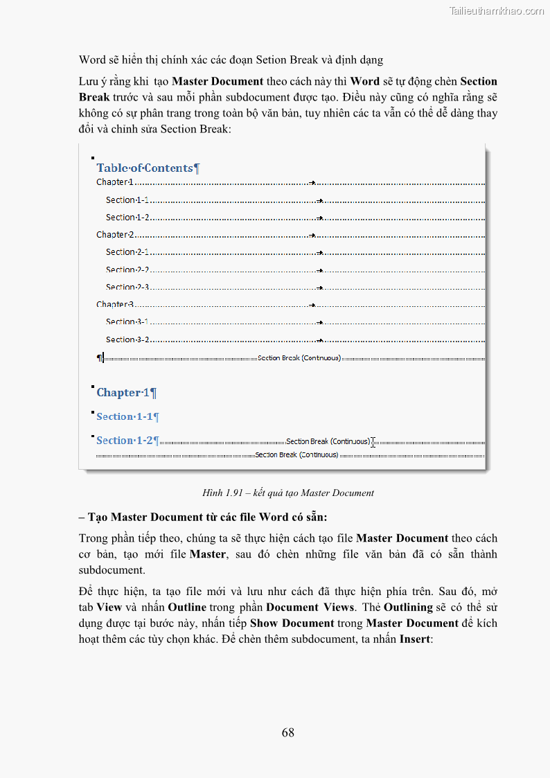 Giáo trình Tin học văn phòng Nghề Công nghệ thông tin - Cao đẳng - Trường Cao đẳng Cộng đồng Đồng Tháp - 7 Trang 75