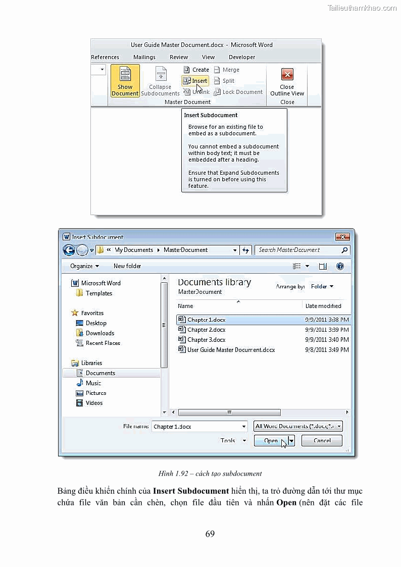 Giáo trình Tin học văn phòng Nghề Công nghệ thông tin - Cao đẳng - Trường Cao đẳng Cộng đồng Đồng Tháp - 7 Trang 76