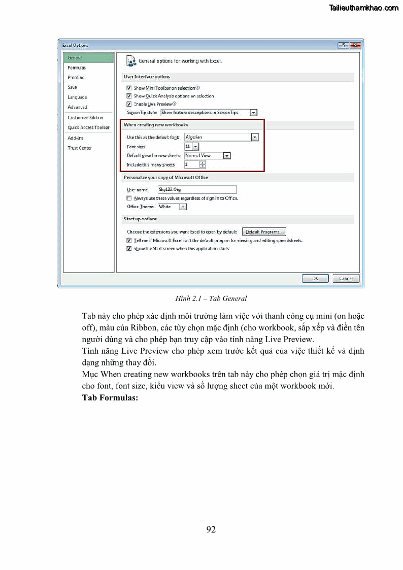 Giáo trình Tin học văn phòng Nghề Công nghệ thông tin - Cao đẳng - Trường Cao đẳng Cộng đồng Đồng Tháp - 9 Trang 99