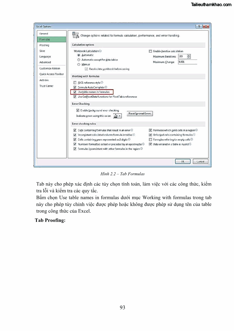 Giáo trình Tin học văn phòng Nghề Công nghệ thông tin - Cao đẳng - Trường Cao đẳng Cộng đồng Đồng Tháp - 9 Trang 100