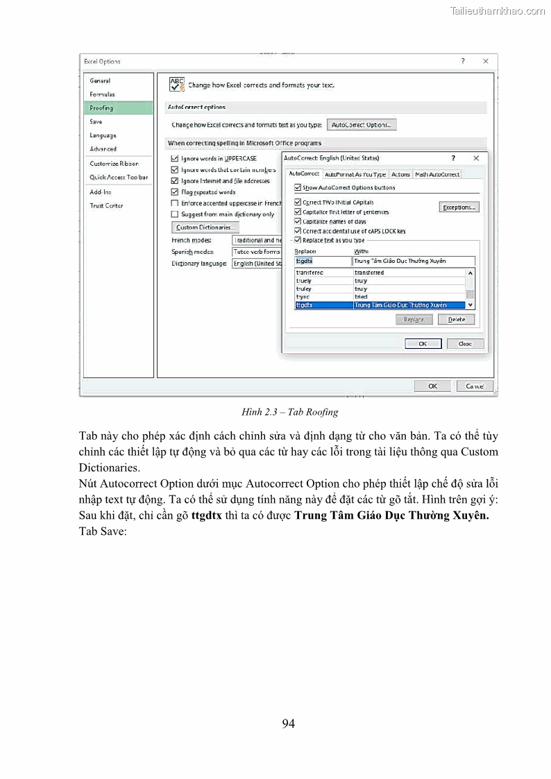 Giáo trình Tin học văn phòng Nghề Công nghệ thông tin - Cao đẳng - Trường Cao đẳng Cộng đồng Đồng Tháp - 9 Trang 101
