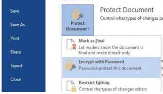 Hình 1 101 – Thiết lập mật khẩu file word Chú ý phải nhớ mật khẩu đã 17