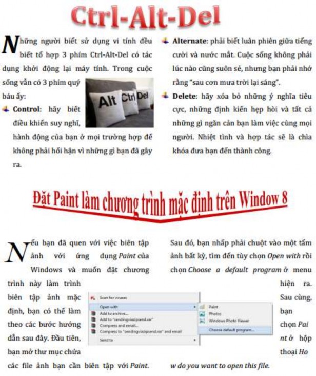 Dụng chức năng gì Bài tập thực hành số 4 Sử dụng Column WordArt DropCap Picture 8