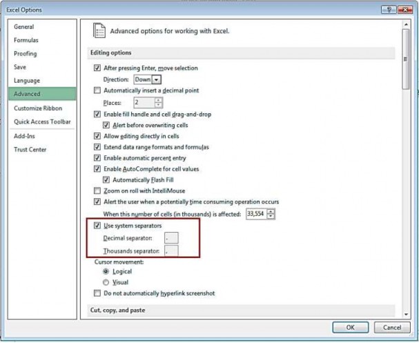 Hình 2 5 – Tab Advanced Tab này cho phép xác định các tùy chọn để chỉnh sửa sao 5