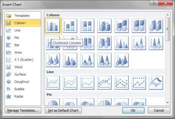  Chỉnh sửa biểu đồ Hình 2 37 – Hộp thoại chèn biểu đồ − Click chọn 7