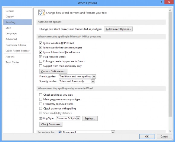 Hình 1 3 Tùy chỉnh tắt kiểm tra chính tả Để kiểm tra lỗi tiếng việt trong 2