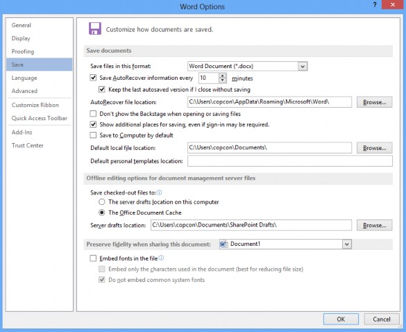Hình 1 4 Tùy chỉnh tự động lưu 1 1 1 4 Thay đổi đơn vị đo Để có những trang 3