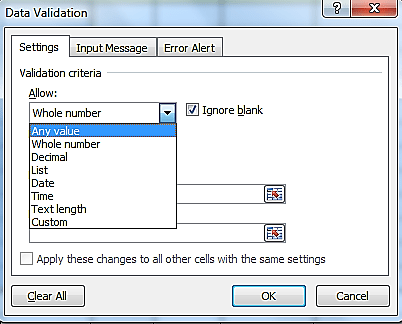 Hình 2 76 – Hộp thoại chọn giá trị nhập 9