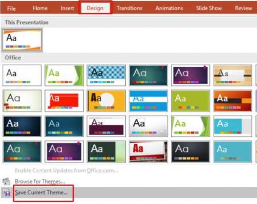 Hình 3 3 – Lưu định dạng Slide Master Hộp thoại Save Current Thêm xuất hiện 4