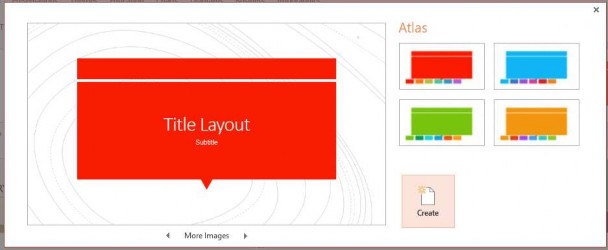 Hình 3 6 – Các mẫu có sẵn trong Power Point Hoặc chúng ta có thể tìm kiếm tên 7
