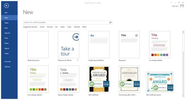 Hình 1 10 Các mẫu Template có sẵn Cách tạo một Template mới Để tạo một 1