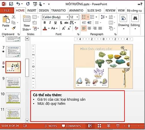 Hình 3 74 – Minh họa tạo ghi chú trong chế độ Normal View 3 5 3 2 Ghi chú trong chế 4