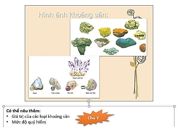 Hình 3 76 – Minh họa tạo ghi chú trong chế độ Notes Page 3 5 3 3 Cách in slide 6