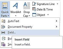 Hình 1 58 – Cách tạo trường văn bản Chèn một số loại trường đòi hỏi 6