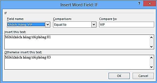 Hình 1 77 màn hình chọn điều kiện Comparison Phép so sánh tùy vào kiểu dữ liệu 2