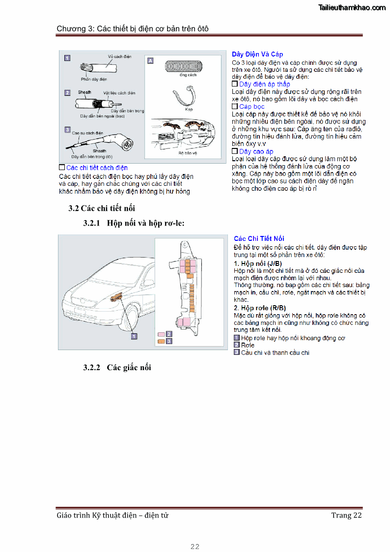 Giáo trình Kỹ thuật điện và điện tử - 2 Trang 22