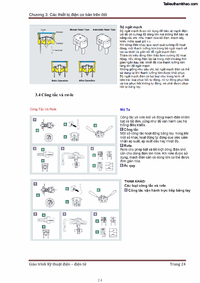 Giáo trình Kỹ thuật điện và điện tử - 2 Trang 24